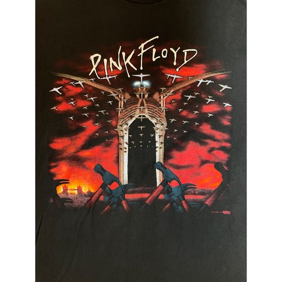Vintage Rare Large 1997 Pink Floyd The Wall Shirt Winterland - Picture 4 of 6